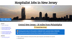 Desktop Screenshot of newjerseyhospitalistjobs.com